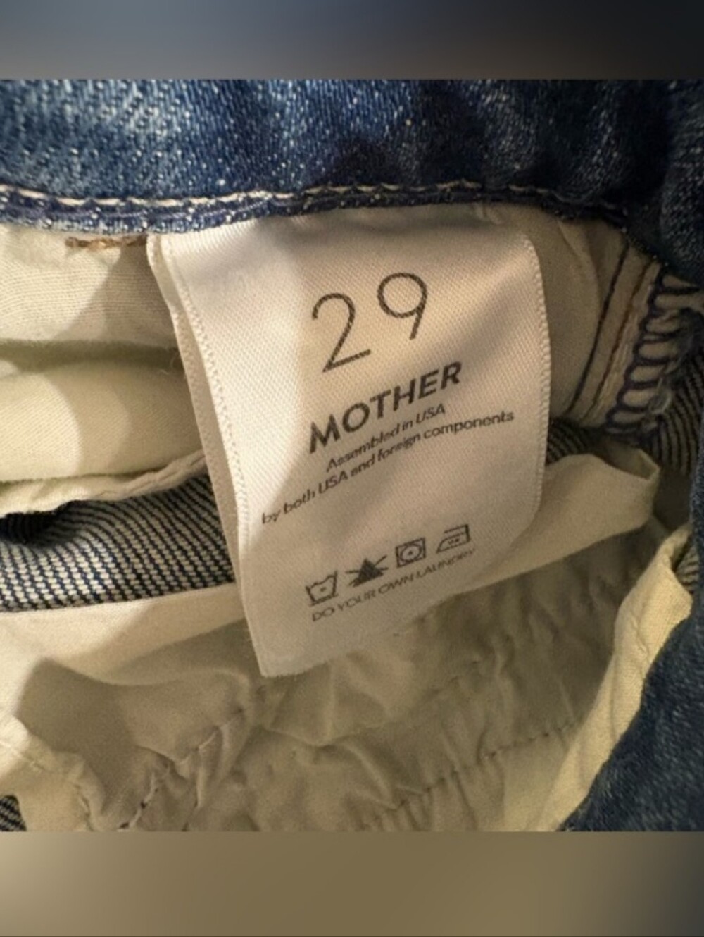 MOTHER x Clare V The Pleated Belle Prep Heel Playing in Paris Wide Leg 29 NWT - Picture 11 of 12